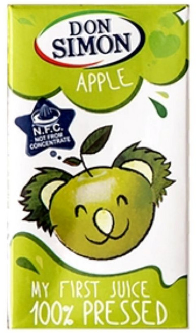 돈시몬 NFC 착즙 사과 주스, 20개, 125ml
