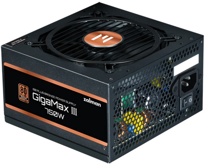 잘만 GigaMax III 750W 80Plus Bronze 모듈러 ATX3.0 (PCIE5)