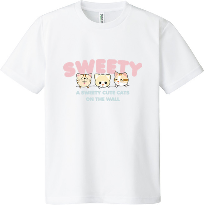 스위트캣 쿨론 반팔티 티셔츠 20수면 남성 남자 남녀공용 여성 여자 빅사이즈 커플 단체티