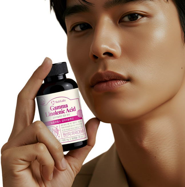 보라지유 월경전 증후군(PMS) 피부 면역 건강 감마리놀렌 60캡슐 6개, 6박스