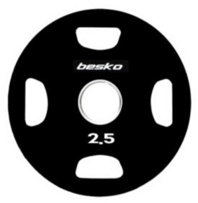 베스코 TPU 4홀 우레탄 중량원판 바벨 2.5kg 5kg 10kg 15kg 20kg, 1개