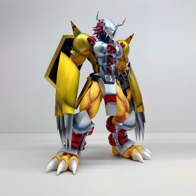 디지몬 워그레이몬 피규어 22cm, 1개