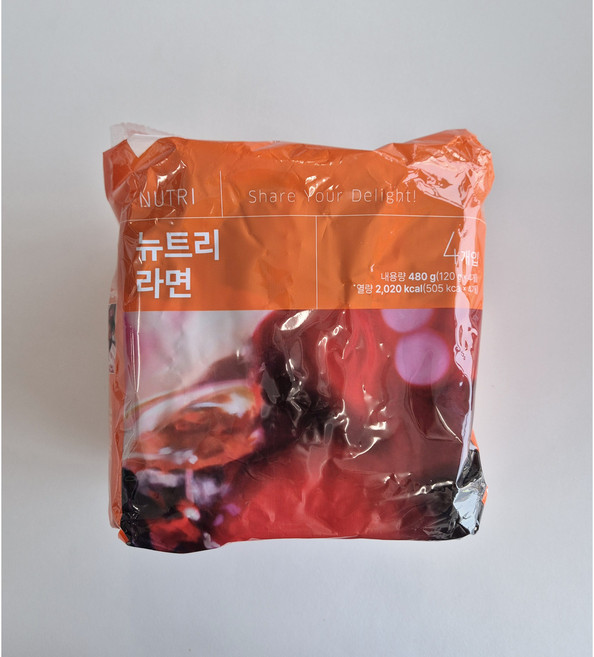 암웨이 뉴트리 라면 (4개입) 멀티팩 사골국물 정통라면, 1세트