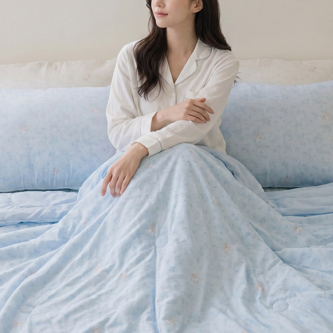엘피다 코기 여름용 냉감 차렵 이불