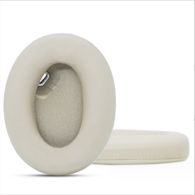 소니 WH-1000XM4 이어패드 호환 헤드셋 커버 헤드폰 스펀지 교체 솜 이어 쿠션, WH-1000XM4_베이지(1쌍)