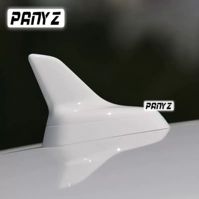 호환 BMW G31 F11 E46 E90 F30 업그레이드 된 신호 자동차 샤크 안테나 안테나 지붕 FM/AM 라디오 공중 교, 02 검정색