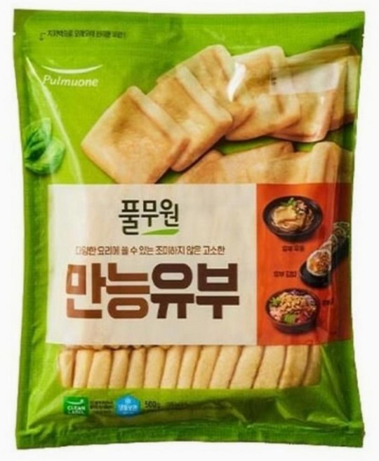 풀무원식품 냉동 만능유부 500g, 1개