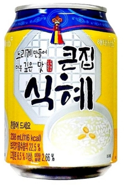 기타 [해태]큰집식혜238mlx24캔, 238ml, 24개