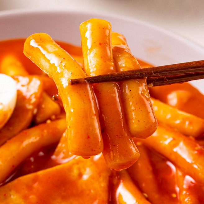 [더싱싱] 쫄깃한 밀떡 떡볶이(보통맛), 10개, 230g