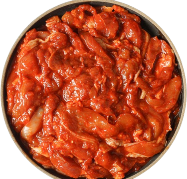 매운맛 춘천식 순살 닭다리살 양념 닭갈비 500g x 2팩, 2개