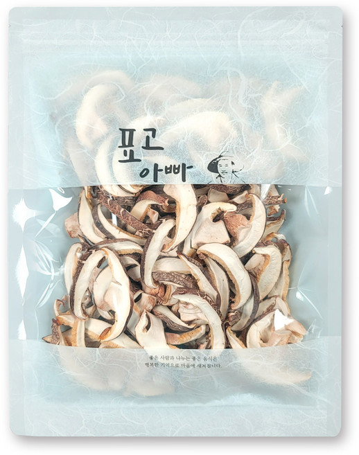 [표고아빠]참나무원목재배 국산 말린 건표고버섯[절편(상)] 1kg 200g씩 지퍼백 포장 표고채 버섯채 슬라이스 잡채버섯 육수 표고분말 버섯볶음, 1개