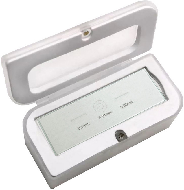 아로 현미경 마이크로미터자 0.1mm 0.01mm 0.05mm 측정자 세밀 교정