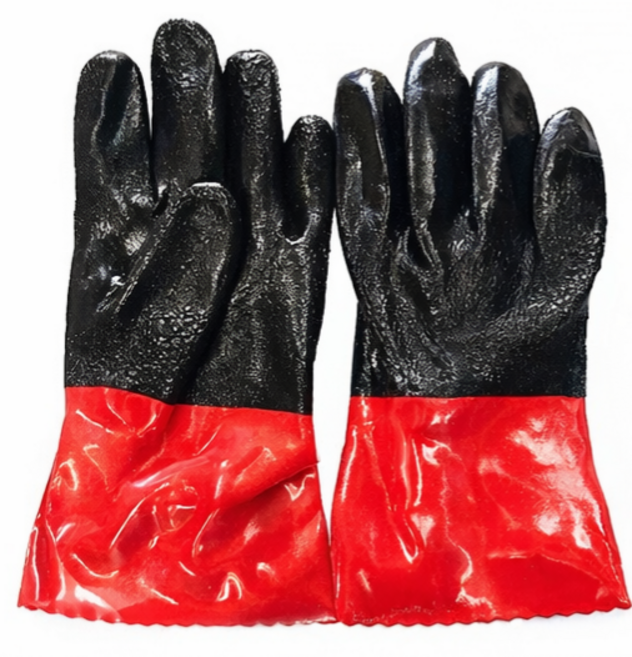 동남 내유장갑 산업용 수산용 PVC 왕두꺼비 DN807(10켤레), 혼합색상, 10개