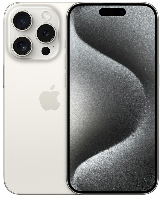 Apple 정품 아이폰 15 Pro 자급제, 화이트티타늄, 256GB