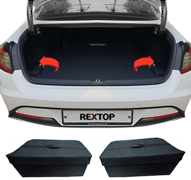 미켈라토 쏘나타DN8 전용 사이드 트렁크정리함 2pcs