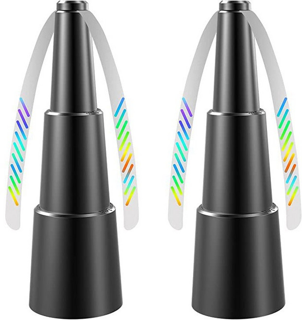 파리 퇴치 선풍기 (1+1) 날파리 초파리 해충 퇴치기 벌레 쫓는 팬 2개 동남아여행필수품, 상세페이지 참조