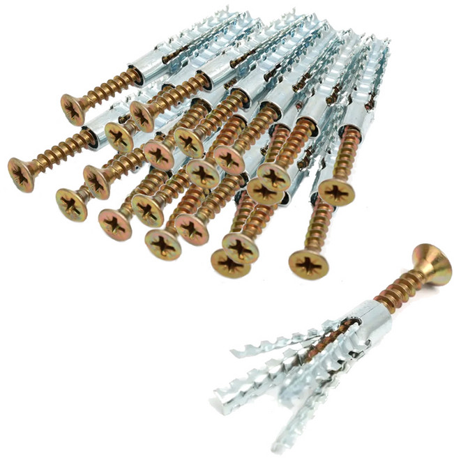 아이베란다 콘크리트 철제 칼브럭 앙카 피스, 20개