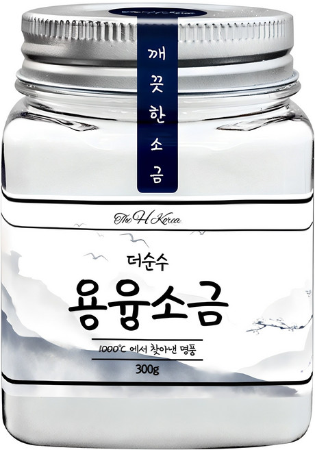 더순수 용융소금 미네랄소금 불순물 제로, 1개, 300g