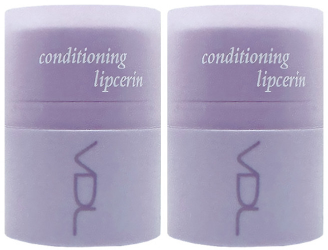 VDL 립스테인 컨디셔닝 립세린 립 슬리핑 마스크 팩, 15ml, 2개
