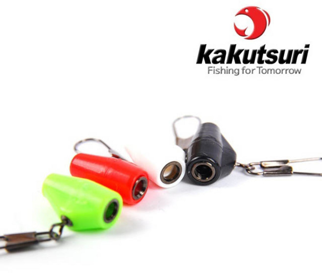 카쿠쯔리 전유동 홀더 선상 막대찌 고리찌 낚시채비, 그린, 1개