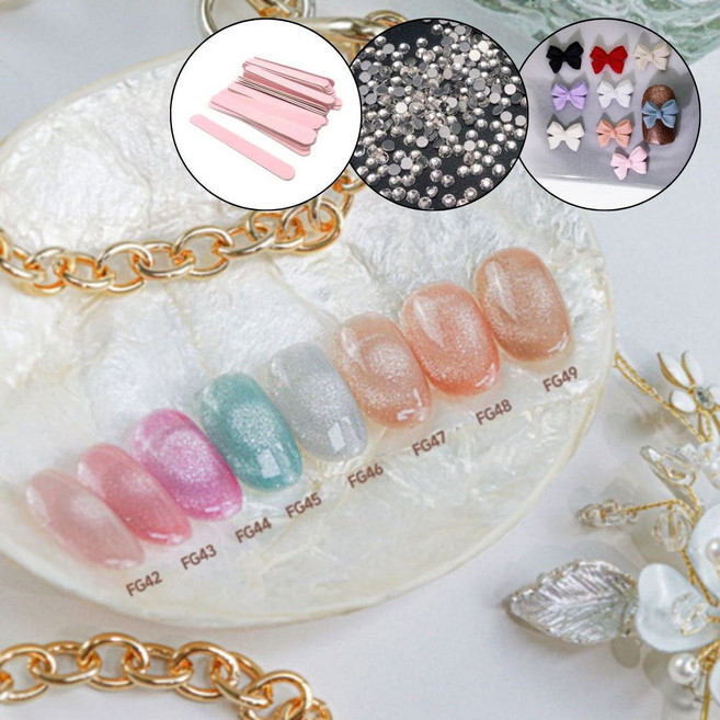 프롬더네일 도깨비젤2 자석+파츠 30알, 1개, 10g, FG44