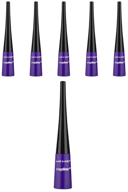 웻앤와일드 메가라이너 리퀴드 아이라이너 3.5ml, 874A Purple, 6개