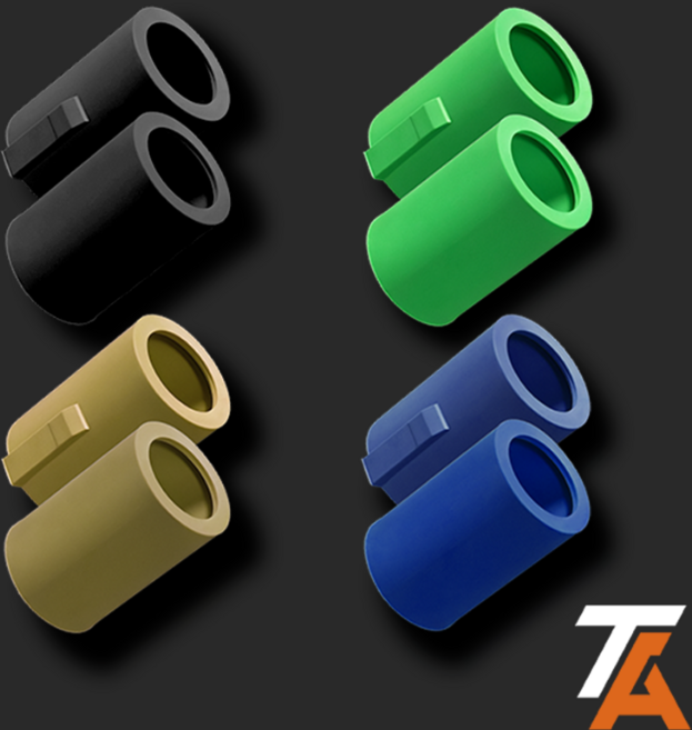 TAGART 홉업고무 HIGH PRECISION HOP-UP BUCKING rubber 홉업버킹, 1개, (A타입)없음/80도(deepblue), (A타입) 없음, 80도