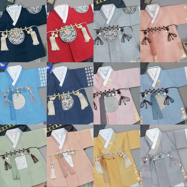 소문난집 남아용 미르 한복세트 용수 아동 백일 아기 돌 유아 한복 전통 어린이 남아한복