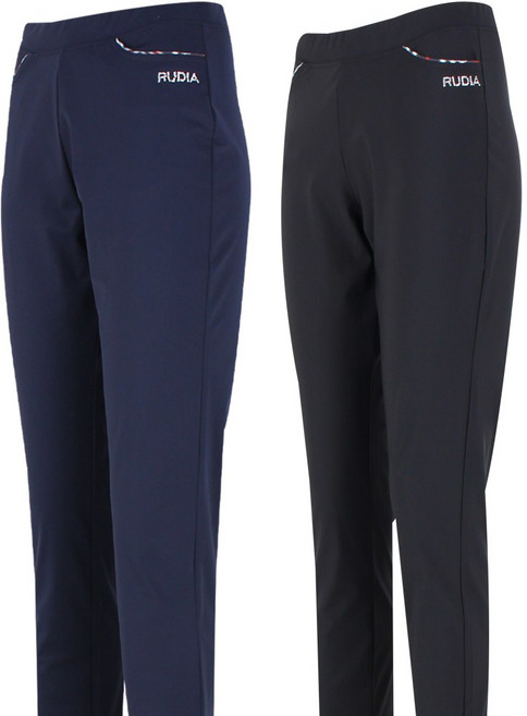 2장 여름 여성용 쿨 스판 우먼 바지 시원한 아이스 밴딩 팬츠 J122