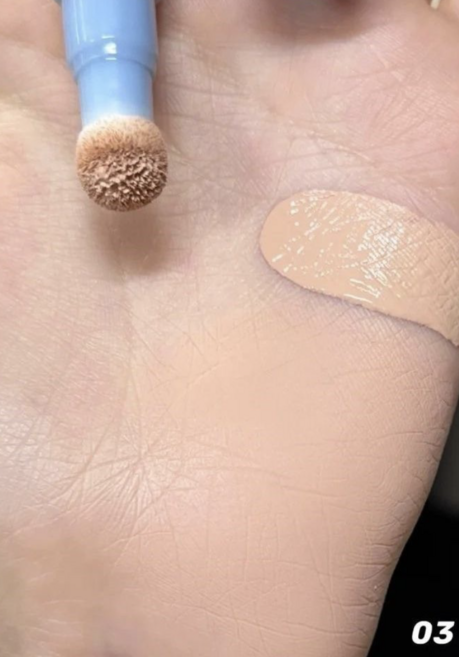 AZTK 컨실러 하이라이터 스티커 피니쉬 롱래스팅 신상품 페이스 업 잡티 커버, 3.피넛 오렌지, 1개