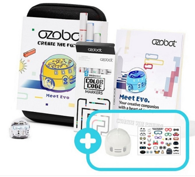 NEW 오조봇 이보 3.0 엔트리키트 교육용 코딩로봇, 1개