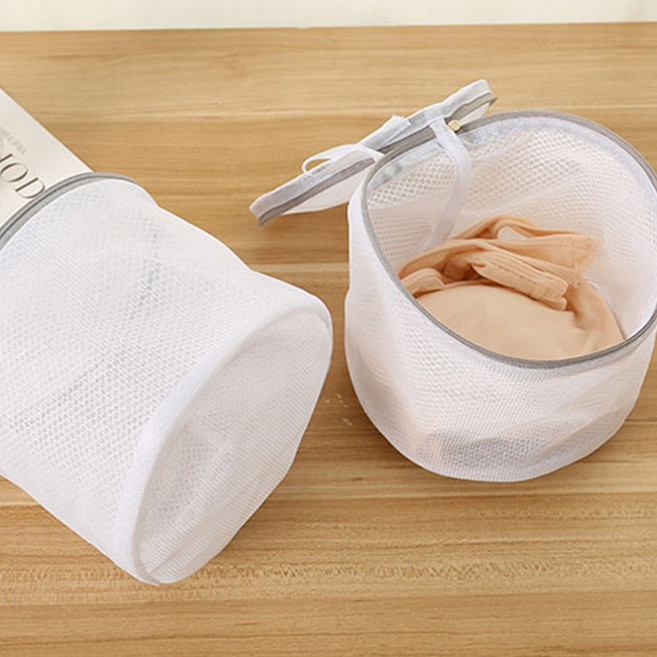 속옷 세탁망 이중메쉬 브라 전용 세탁망 변형방지 빨래망, 화이트, 2개