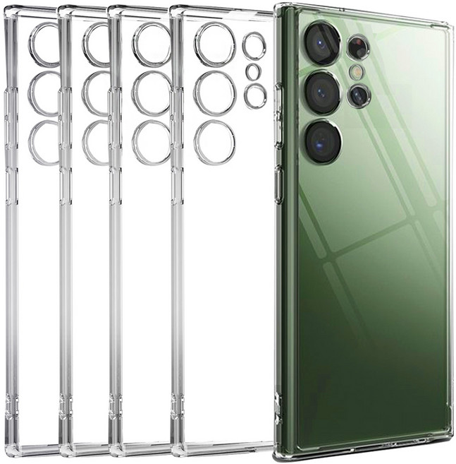 아이엔조이 슬림 카메라 보호 젤리 투명 케이스 4개