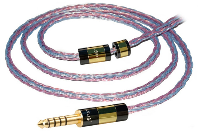 수월우케이블 24핀 C타입 2.5 3.5 4.4MM 이어폰 커스텀케이블, T5P-더블 3.5 큰 귀, 24핀 4.4mm, 1개