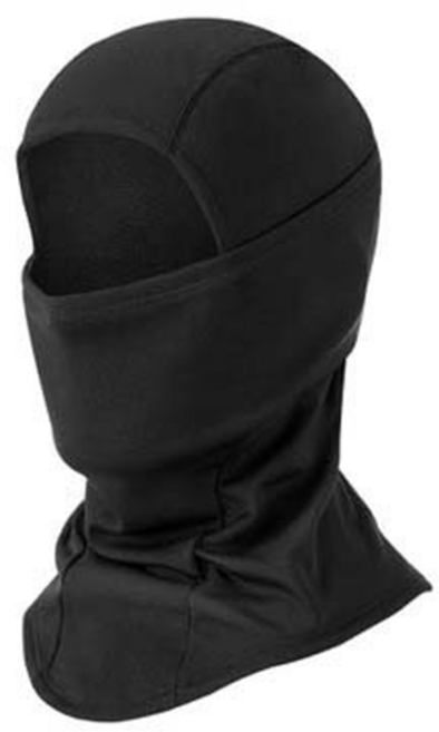 바른하나 방한 기모 바라클라바 넥워머, 블랙