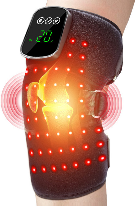 KINGLEAD 킹리드 원적외선 적외선 다기능 무릎 찜찔 안마기, 흑색, 1개