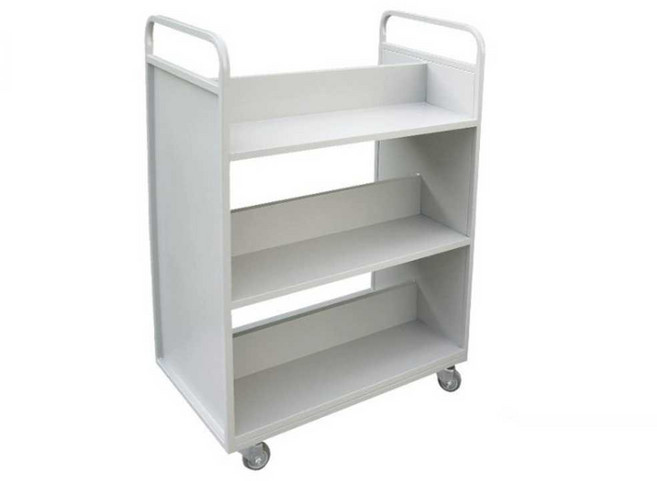 도서관트롤리 이동식 북카트 북트레일러 도서관 책 1. 2층 평면형, 2층짜리 V자형, 1개