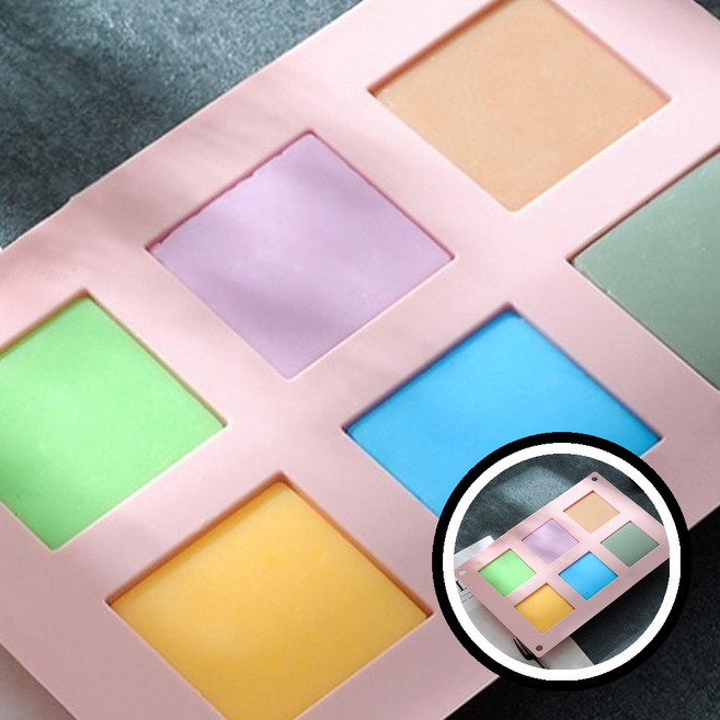 모스큐브 DIY 비누 몰드 DIY 비누 만들기 몰드 석고 방향제 재료 홈크래프트 핸드메이드 키트 창의력 활동TL