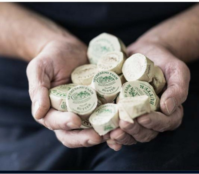 네더랜드 팜 프리미엄 버터 천연 가염 앙버터 포션 유크림 98.5% (15g) 10개