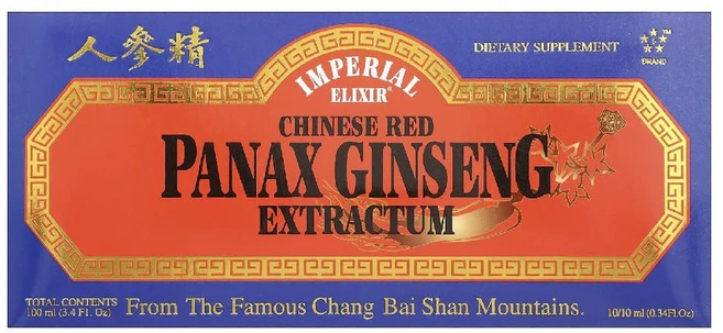 임페리얼엘릭서 Chinese Red Panax Ginseng Extractum 10병, 10ml - 쿠팡