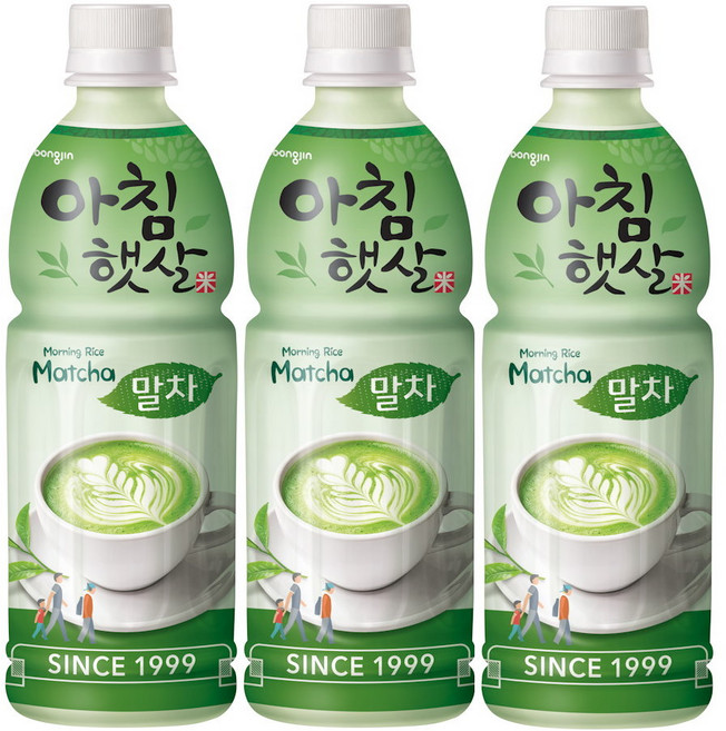 웅진)아침햇살말차500ml, 3개, 500ml