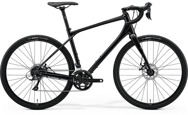 MERIDA SILEX 200 全碳纖維前叉 公路車, 黑色,XL, 1個