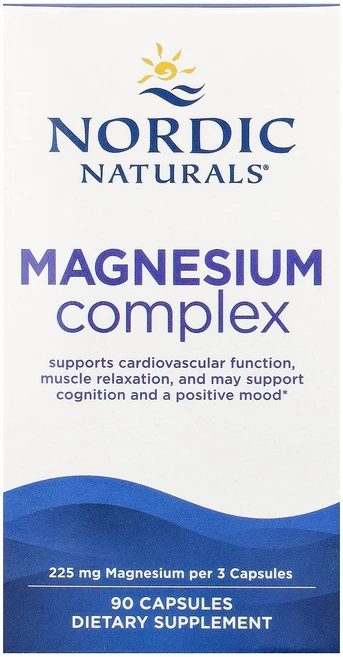 Nordic Naturals 마그네슘 복합체 캡슐 90정 Naturals (노르딕 내추럴스), 1개 - 쿠팡