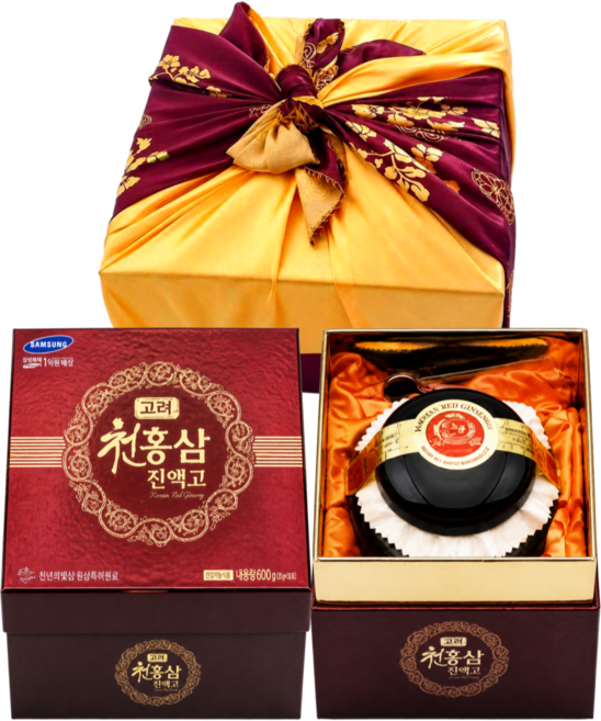 HnF 고려 천홍삼진액고 국산 홍삼농축액 15종 귀한성분함유 프리미엄 선물세트, 1kg, 2세트