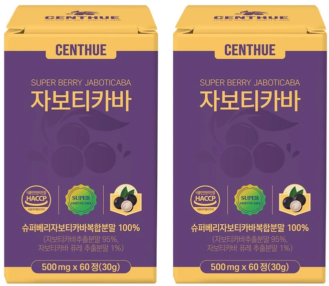 자보티카바 Jaboticaba, 2개, 60정 - 쿠팡