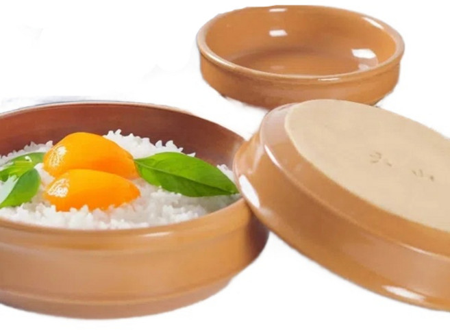 오븐용 캐서롤 그릇 다용도 뚜껑 팝콘 찜기 레인지 베이킹 계란찜 오븐 내열 실리콘 접시, 2번 13cm