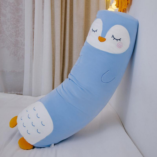 바디필로우 바나나 인형 원통쿠션 모찌 수박 토이웍스, 펭귄