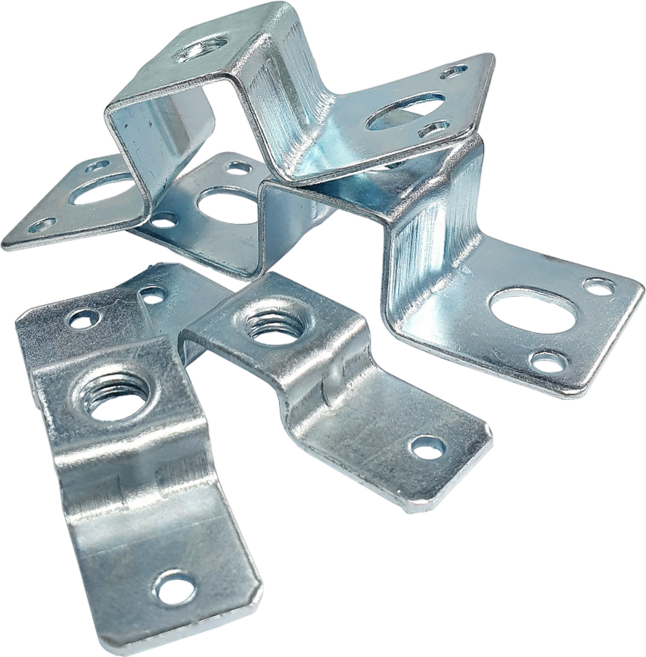 앙카팩토리 양날브라켓 3/8삼부 나사탭 전산볼트, 10개