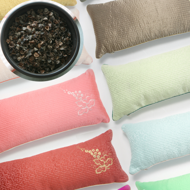 메밀베개 국산 거북목 코골이 여름 시원한 피그먼트, 1개, 베이지