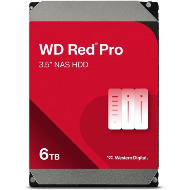 Western Digital 웨스턴 디지털 4TB WD 레드 플러스 NAS 내부 하드 드라이브 HDD - 5400 RPM SATA 6 Gbs CMR 256 MB 캐시 35인치, 6TB_Red Pro, 3) 레드 플러스  6TB